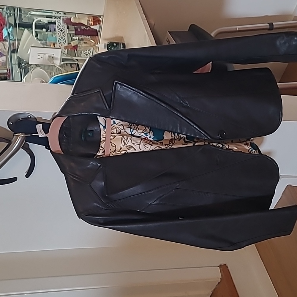 Womens leather jacket